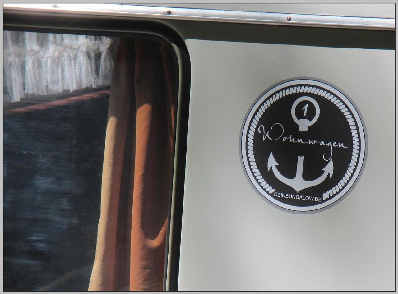 Ddr Wohnwagen Qek Direkt Am Strand Dranske Kültér fotó